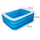 1~3Persons 188cm*142cm*68cm Three-Layer Inflatable Pool Summer Swimming Garden Outdoor Inflatable Swimming Pool For Children Adult