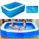 1~3Persons 188cm*142cm*68cm Three-Layer Inflatable Pool Summer Swimming Garden Outdoor Inflatable Swimming Pool For Children Adult