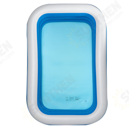 1.5 / 1.8 / 2.1 / 2.6m Children's Inflatable Swimming Pool Baby Paddling Pool Summer Swimming Pool