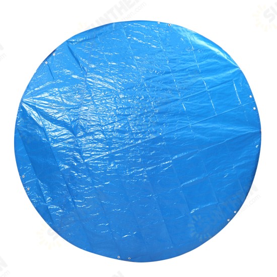 15ft Inflatable Swimming Pool Protective Cover Dustproof Protection Mat For Outdoor Backyard Garden