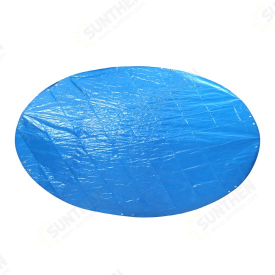 15ft Inflatable Swimming Pool Protective Cover Dustproof Protection Mat For Outdoor Backyard Garden