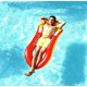 160CM Inflatable Float Water Hammock Swim Lounge Chair Floating Bed Giant Beach Pool Mat Interactive Fun for Holiday Party Adult Kids