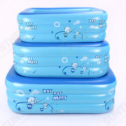 180cm Thicken Inflatable Swimming Pool Rectangle Baby Children Square Bathing Tub 3 Layer Pool Summer Water Fun Play Toy 180cm Thicken Inflatable Swimming Pool Rectangle Baby Children Square Bathing Tub 3 Layer Pool Summer Water Fun Play Toy
