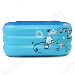 180cm Thicken Inflatable Swimming Pool Rectangle Baby Children Square Bathing Tub 3 Layer Pool Summer Water Fun Play Toy 180cm Thicken Inflatable Swimming Pool Rectangle Baby Children Square Bathing Tub 3 Layer Pool Summer Water Fun Play Toy