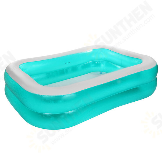 181 x 130CM Inflatable Swimming Pool Children Adults Summer Bathing Tub Baby Home Use Inflatable Paddling Pool