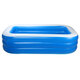 1.8/2.1/2.6M Three Layer Inflatable Family Swimming Pool Summer Large Thickened Lounge Pool for Toddlers Kids Adults Oversized Kiddie Pool Outdoor Blow Up Pool