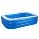 1.8/2.1/2.6M Three Layer Inflatable Family Swimming Pool Summer Large Thickened Lounge Pool for Toddlers Kids Adults Oversized Kiddie Pool Outdoor Blow Up Pool