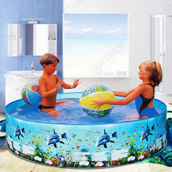 183/244x38cm No Need Inflatable Swimming Pool Summer Holiday Children Paddling Pools Beach Family Game Pool