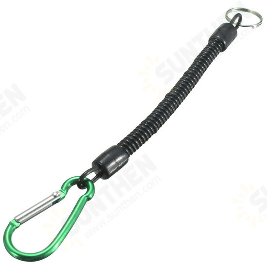 1PC Max 90CM Fishing Lanyard Boating Kayak Camping Secure Pliers Lip Grips Tackle Tools Camping Carabiner Fish Tools Fishing Diving Accessory