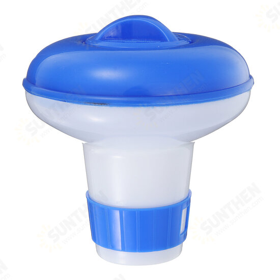 1PC Plastic Swimming Pool Spa Cleaning Tablet Floating Dispenser Chemical Sanitizing Helper Pool Cleaning Accessories