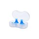 2 Pairs Kids Upgraded Silicone Swimming EarPlugs Waterproof Reusable Silicone Ear Plugs for Swimming Showering Surfing Snorkeling and Other Water Sports