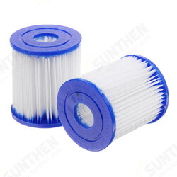 2 Pcs Swimming Pool Filter Replacement Cartridge Spa Hot Tubs Water Filter 2 Pcs Swimming Pool Filter Replacement Cartridge Spa Hot Tubs Water Filter