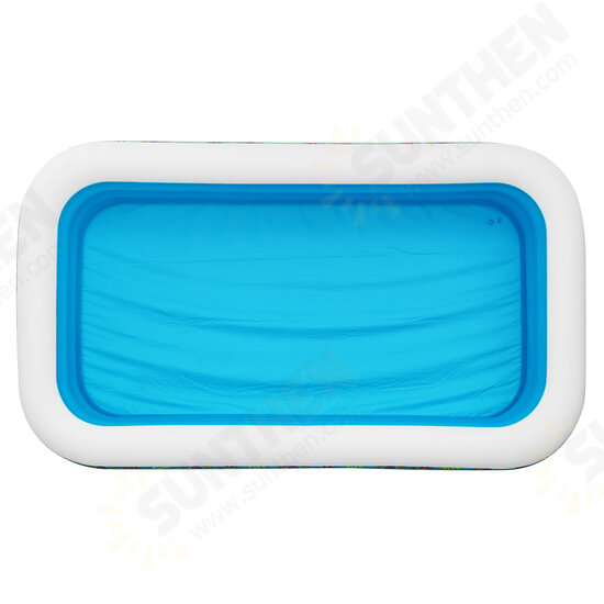 290 x 175CM Inflatable Swimming Pool Children Adults Summer Bathing Tub Baby Home Use Inflatable Paddling Pool