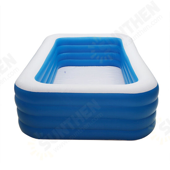 305*185*72cm Inflatable Swimming Pool Outdoor Garden Swimming Pool Portable Inflatable Pool