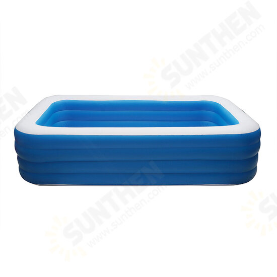 305*185*72cm Inflatable Swimming Pool Outdoor Garden Swimming Pool Portable Inflatable Pool