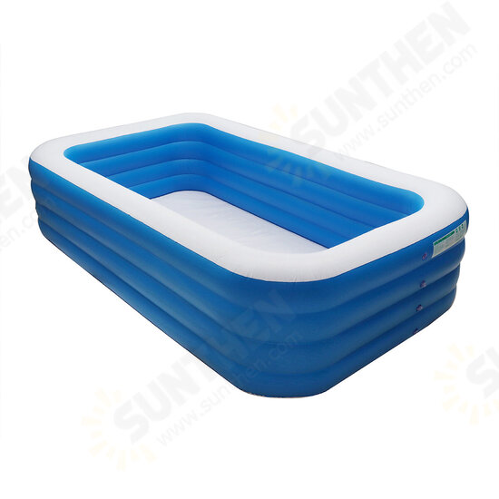 305*185*72cm Inflatable Swimming Pool Outdoor Garden Swimming Pool Portable Inflatable Pool