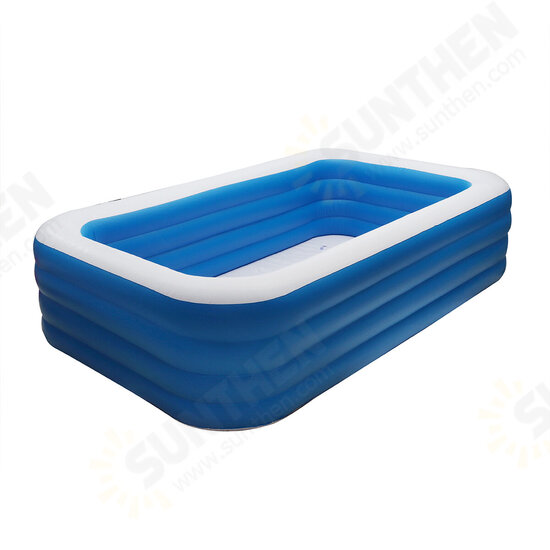 305*185*72cm Inflatable Swimming Pool Outdoor Garden Swimming Pool Portable Inflatable Pool