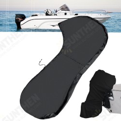 420D Oxford Outboard Engine Boat Cover Waterproof Dust-proof Protector Cover for 6-15HP Boat Motors 420D Oxford Outboard Engine Boat Cover Waterproof Dust-proof Protector Cover for 6-15HP Boat Motors