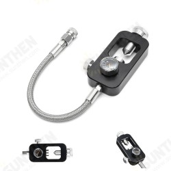 4500PSI Paintball PCP Refill Adaptor Diving Scuba Oxygen Tank Fill Station With 10inch Stainless Braided Hose 4500PSI Paintball PCP Refill Adaptor Diving Scuba Oxygen Tank Fill Station With 10inch Stainless Braided Hose