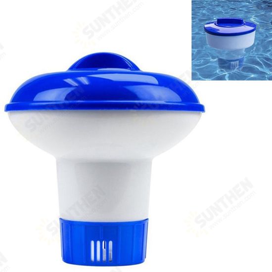 5 Inch Swimming Pool Drug Automatic Medicine Box Floating Chlorine Dispenser Pool Pill Case