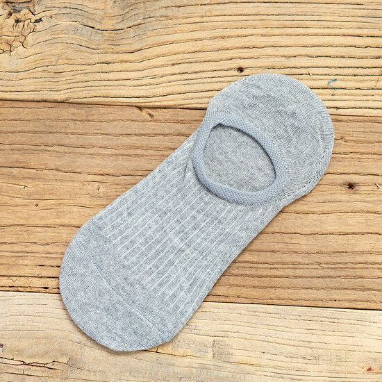 5 Pairs Men Women Cotton Socks No-show Low Cut Socks Silicone Anti-slip Boys Girls Boat Socks