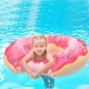 60-120 CM Adult Kids Thicken PVC Inflatable Swimming Ring Safe Pool Float Cute Swimming Circle For Summer Water Sport