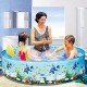 8ft Household Swimming Pool No Inflation Pool Family Swimming Pool Garden Outdoor Summer Kids Paddling Pools