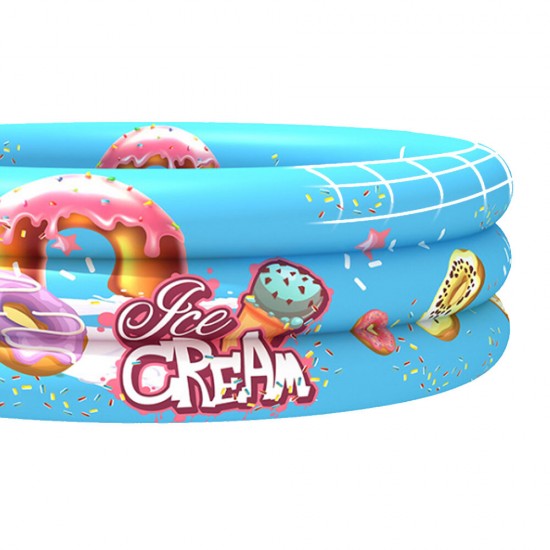 90/110cm Children Inflatable Bathtub Summer Swimming Water Play Mat Swimming Pool