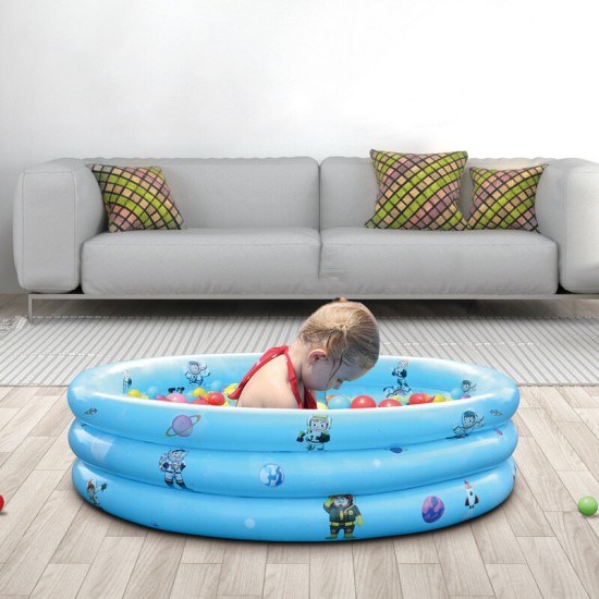 90/110cm Children Inflatable Bathtub Summer Swimming Water Play Mat Swimming Pool