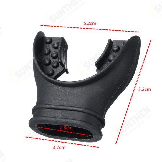 Silicone Mouthpiece For Diving Equipment Oxygen Tank Cylinder Snorkeling Underwater Breathing