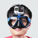 Anti-fog Scuba Snorkeling Camera Diving Mask Tempered Glass Swimming Goggles with Breathing Tube