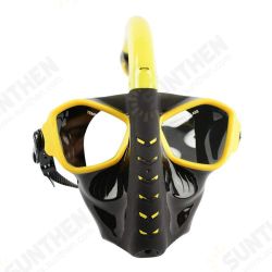 Anti-fog Snorkel Mask Underwater Diving Full Face Swimming Goggles with Breathable Tube Anti-fog Snorkel Mask Underwater Diving Full Face Swimming Goggles with Breathable Tube