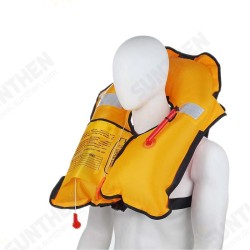 Automatic Inflatable Life Jacket Inflation Adult Survival Aid Vest With Luminous Film Super Floating Swimwear Water Sport Swimming Fishing Snorkel Survival Jacket Automatic Inflatable Life Jacket Inflation Adult Survival Aid Vest With Luminous Film Super Floating Swimwear Water Sport Swimming Fishing Snorkel Survival Jacket
