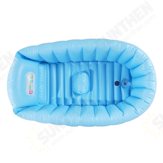 Baby Inflatable Bath Tub PVC Swimming Pool Shower Bath Folding Kids Portable Swimming Pool for 0-3 Years Old