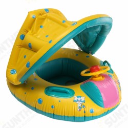 Baby Inflatable Swimming Float Ring PVC Lying Water Seat Boat Sunshade Pool Mattress with Canopy Kid Gift Baby Inflatable Swimming Float Ring PVC Lying Water Seat Boat Sunshade Pool Mattress with Canopy Kid Gift