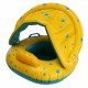 Baby Inflatable Swimming Float Ring PVC Lying Water Seat Boat Sunshade Pool Mattress with Canopy Kid Gift