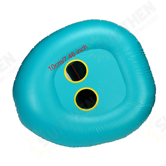 Baby Inflatable Swimming Float Ring PVC Lying Water Seat Boat Sunshade Pool Mattress with Canopy Kid Gift