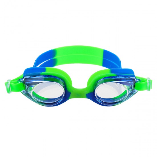 2Pair Children's Swimming Goggles with Mesh Bag Silicone Anti-Fog Protection Goggles for Kids