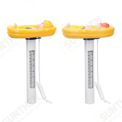Cartoon Shatter Resistant Floating Pool Thermometer With String For Swimming Pools Spas Hot Tubs Water Temperature Tester Tool Cartoon Shatter Resistant Floating Pool Thermometer With String For Swimming Pools Spas Hot Tubs Water Temperature Tester Tool