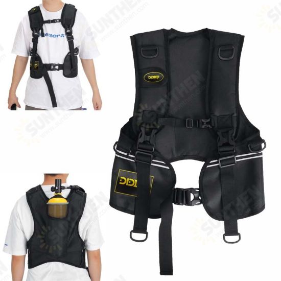 Quick-Drying Diving Vest Bag For 2L Scuba Tank Diving Oxygen Cylinder Storage Back Bag Snorkeling Dive Equipment