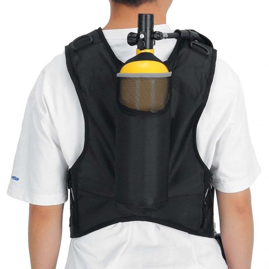 Quick-Drying Diving Vest Bag For 2L Scuba Tank Diving Oxygen Cylinder Storage Back Bag Snorkeling Dive Equipment