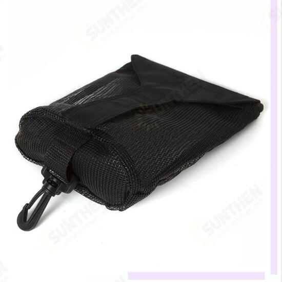 Diving Reel Bolt Snap & SMB Safety Marker Buoy Mesh Gear Bag Equipment Holder Carry Pouch