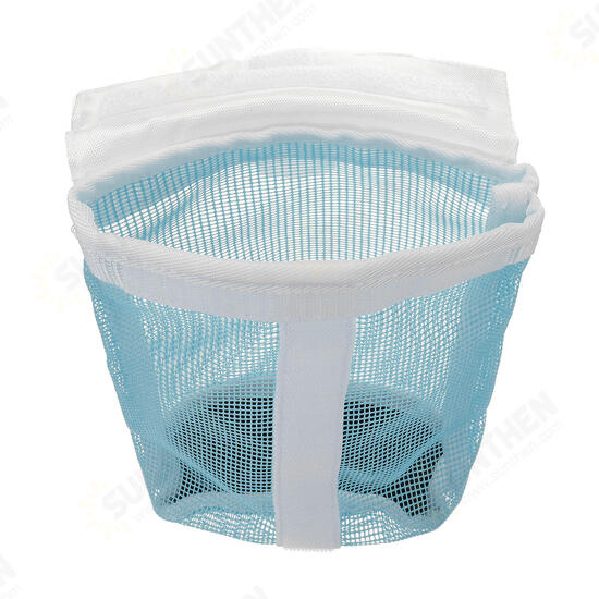 Diving Reel Bolt Snap & SMB Safety Marker Buoy Mesh Gear Bag Equipment Holder Carry Pouch