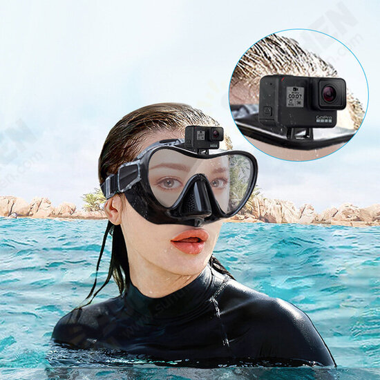 Diving Silicone Mask Breathing Tube Snorkel Mask HD Diving Glasses Outdoor Swimming Diving