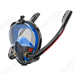 Double Tube Snorkeling Mask Silicone Full Dry Diving Mask Swimming Mask Goggles Self Contained Underwater Breathing Apparatus Double Tube Snorkeling Mask Silicone Full Dry Diving Mask Swimming Mask Goggles Self Contained Underwater Breathing Apparatus