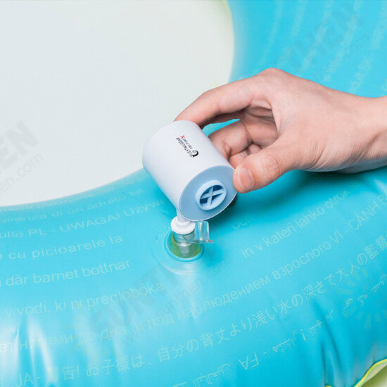 3-in-1 Mini Electric Inflatable Air Pump Adjustable Camping Light Ultralight 3.5KPa Inflator 3 KPa Exhaust Multifunctional USB Charging 3 Modes Camping Light