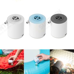 3-in-1 Mini Electric Inflatable Air Pump Adjustable Camping Light Ultralight 3.5KPa Inflator 3 KPa Exhaust Multifunctional USB Charging 3 Modes Camping Light 3-in-1 Mini Electric Inflatable Air Pump Adjustable Camping Light Ultralight 3.5KPa Inflator 3 KPa Exhaust Multifunctional USB Charging 3 Modes Camping Light