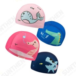 7th Children's Swimming Cap Anti-UV Flexible Soft Durble Quick Drying Swim Protective Gear 7th Children's Swimming Cap Anti-UV Flexible Soft Durble Quick Drying Swim Protective Gear
