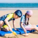 7th Children's Swimming Cap Anti-UV Flexible Soft Durble Quick Drying Swim Protective Gear