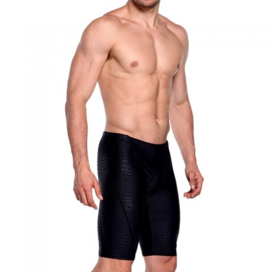 Mens Swimming Trunks Wear Resistant Flexible Swimwear Shorts Fitness Swimming Clothing